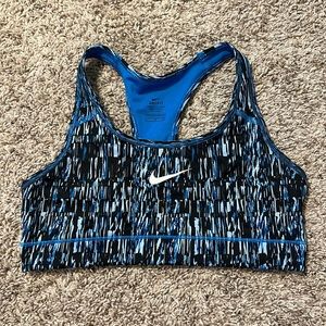 Nike Dri-fit Patterned Sports Bra